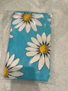 Vintage 1960’s Mid Century Floral Daisy Pattern Flower Power Rectangle Table Cl - Bild 1 von 2