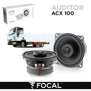 FOCAL AUDITOR ACX100 Casse Coax altoparlanti 100mm 60w per IVECO EUROCARGO II - Foto 1 di 6