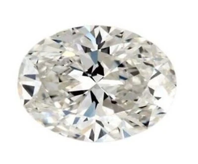 EGL Certified 4.5Ct Lab-Grown CVD Diamond Oval Cut D Color VVS1 Clarity Gem 5NSP - Image 1 of 3