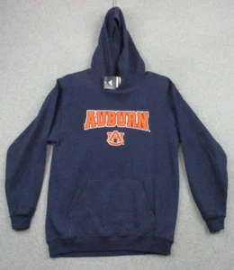 Auburn Tigers Adidas Sweatshirt Youth XL Fleece Lined Blue Orange Logo NWT - Picture 1 of 12