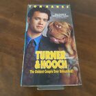 Turner And Hooch VHS Touchstone Pictures Tom Hanks Dog comédie film vidéo