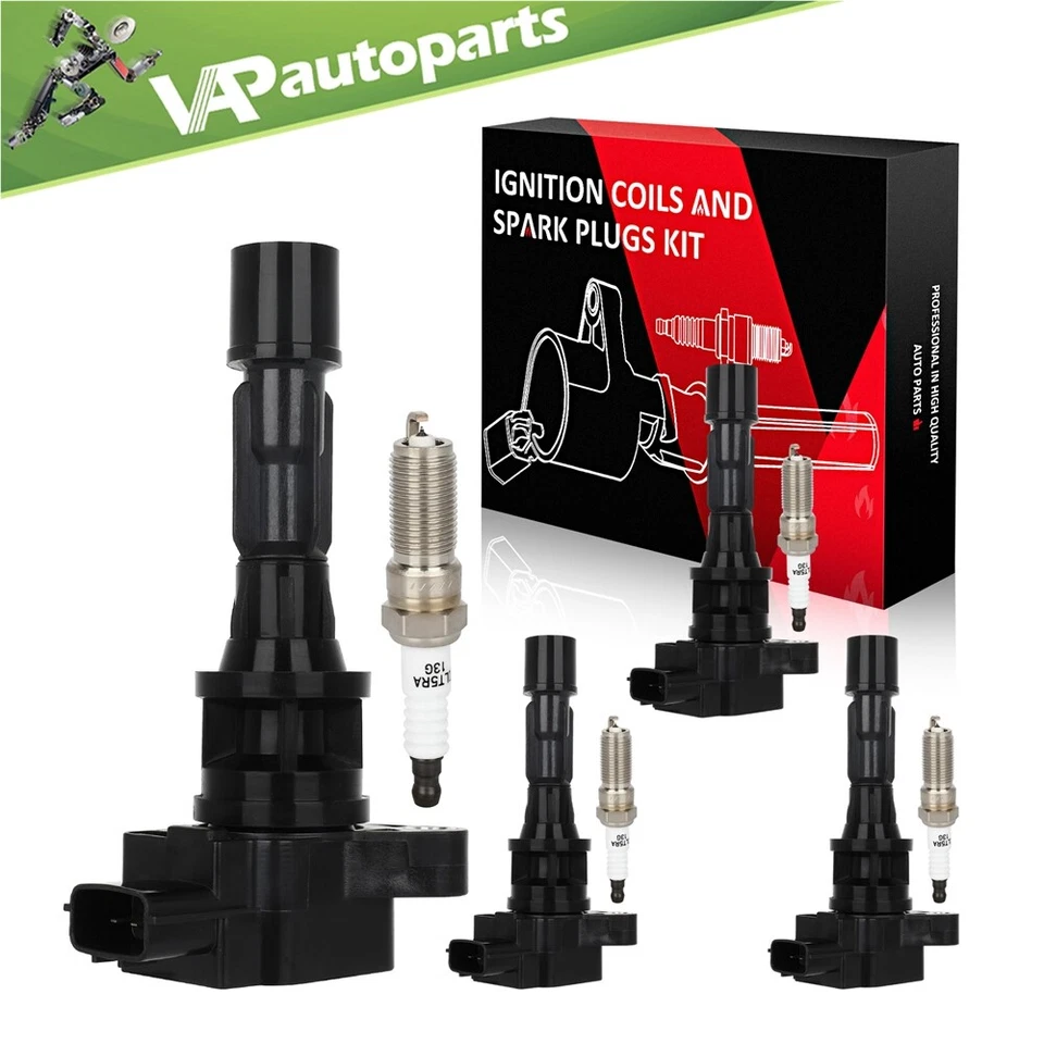 4 For 2008 2009 2010 Mazda 5 2.3L L4  Ignition Coil & Spark Plug - Image 1 of 4