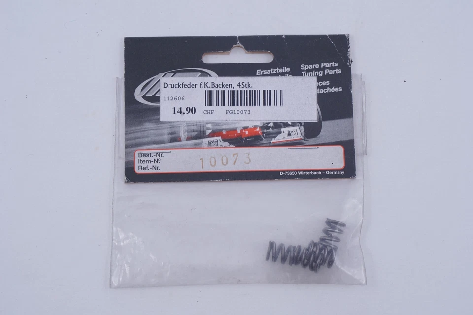 FG Modellsport 10073 Pressure Spring für Clutch Blocks (4pcs) Modell - Bild 1 von 1