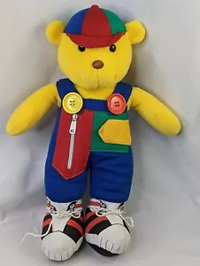 Baby Gund Dress Me Bär Plüsch 16 Zoll Primärfarben Stofftier Spielzeug - Bild 1 von 6