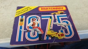 Catálogo original de coleccionistas Matchbox Toys 1975 - Imagen 1 de 8