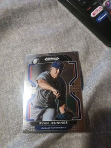 2022 Prizm Draft Picks Baseball Base #PDP128 Ryan Jennings