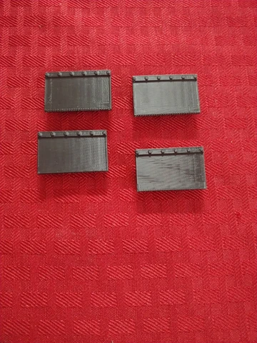 Gi Joe Mbt Mauler 1985 Arah.  Mud Flaps set of 4 flaps custom Cover