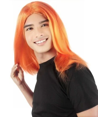 HPO Adult Men's Straight Shoulder Length Rapper Wig,Multiple Color,HM-1040A - Image 1 of 4