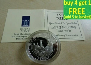 Queen Elizabeth The Queen Mother Lady of the Century Silver Coins Choose oz - Picture 1 of 77