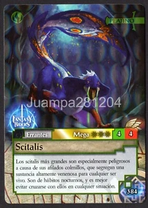 SCITALIS #384 CROMO FANTASY RIDERS 3 EL RESURGIR DE LOS DRAGONES 2021 PANINI - Picture 1 of 2