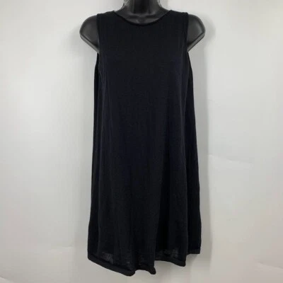 Eileen Fisher Petite Women's 100% Wool Round Neck Sleeveless Pullover Dress SZ M - Image 1 of 4