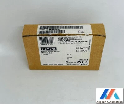 Siemens Simatic 6ES7135-4MB02-0AB0 módulo de salida analógica ET200S 135-4MB0... - Imagen 1 de 4