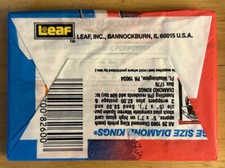 1989 Donruss Wax Pack Ricky Jordan Phillies Rookie NL ROY Showing On Bottom Back