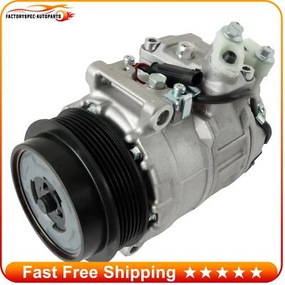 AC Compressor For Mercedes Benz GL350 ML500 CL500 CLS500 E320 R350 S430 2001-12 - Image 1 of 4