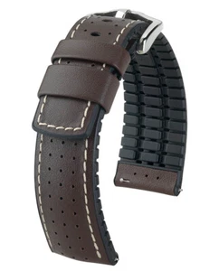 HIRSCH WATCH STRAP TIGER WATERPROOF 18 , 20 , 21, 22, 24MM QUICK RELEASE - Picture 1 of 21