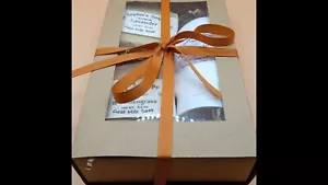 GOAT MILK Soap (2) Goat Milk Lotion (1) Set Hand Made Lavender Gift NEW - Picture 1 of 7