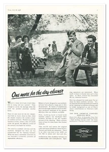 Print Ad Dow Chemical Co One More for the Dry Cleaner Vintage 1938 Advertisement - Picture 1 of 4
