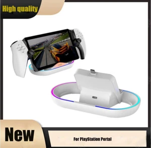 Charging Dock with RGB Lights Charger For PlayStation PS5 Portal Remote Player - Picture 1 of 9