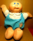 CPK~Cabbage Patch Blue Eyes Bald 1976 Black Signature 13 1/2" (H) Doll