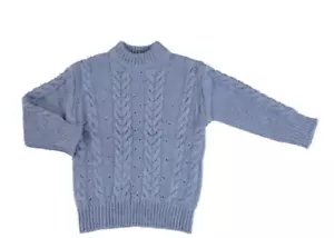 Mayoral Pullover mit Zopfmuster - Lavendel - Neu mit Etikett Mädchen 14 - Bild 1 von 1