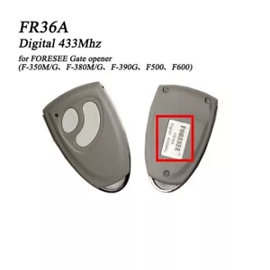 Foresee gate motor remote control for sliding gate opener Two channels - Picture 1 of 1