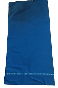 Stevens dark royal blue king pillowcase single cotton blend percale blue ribbon