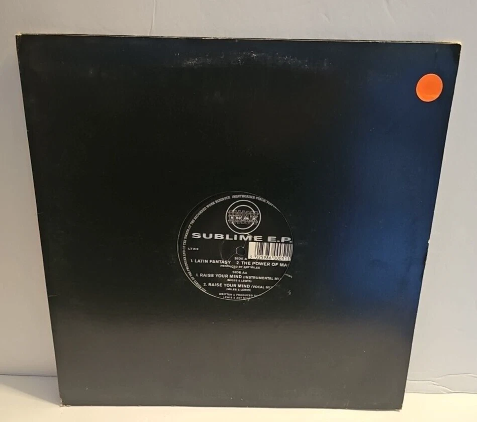 Lewis & Ant Miles Sublime E.P. 12" Vinyl LP Record Foto 1 de 4