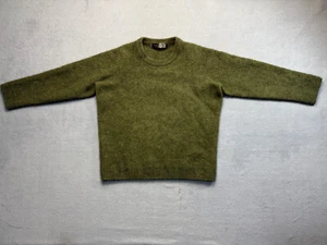 Noble Wilde New Zealand Green Wool Sweater Size L - Picture 1 of 21
