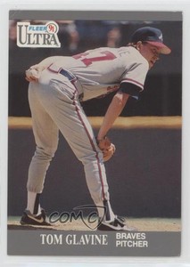 1991 Fleer Ultra Tom Glavine #5 HOF