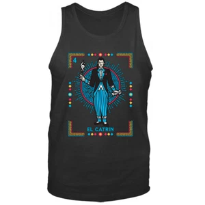 TARJETA DE LOTERÍA MEXICANA EL CATRIN GRÁFICO CAMISETA SIN MANGAS - Imagen 1 de 8