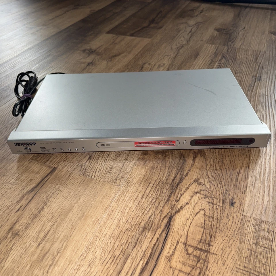 Kenwood DVF-3080 Estéreo DVD VCD Reproductor de CD Probado SIN CONTROL REMOTO Foto 1 de 4
