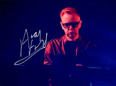 Andrew Fletcher Autograph + COA (Depeche Mode) - Bild 1 von 3