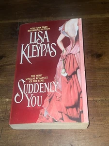 Suddenly You, Lisa Kleypas 2001 1st Print Stepback Vintage Historical Romance - Foto 1 di 6