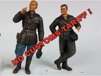 1/16 Built and painted Soviet Tankers. - Image 1 of 2
