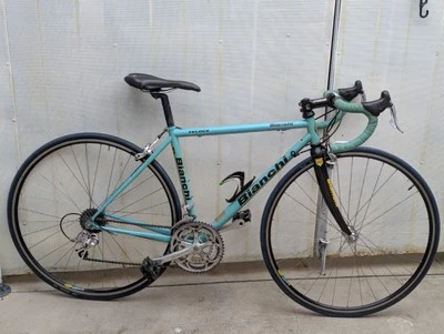 Rara Bicicleta Bianchi Veloce Reparto Corse Campy 46cm Itália LOS ANGELES PICK UP - Imagem 1 de 4