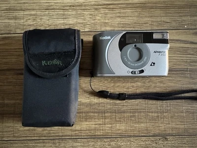 Kodak Advantix F350 Point & Shoot APS Film Camera With Case - Image 1 of 4