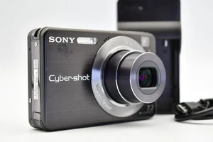 ⏯️[Excellent+5] SONY Cyber-shot DSC-W120 Digital Camera Black Japanese only - Picture 1 of 20