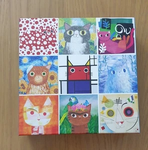 Mudpuppy Puzzle 500 Teile "Artsy Cats" (pre-loved) Top Zustand - Bild 1 von 5