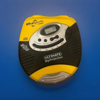 Reproductor de CD Ultra Sports By Audiophase de colección con sintonizador digital AM/FM. ¡FUNCIONA! DM9915 Foto 1 de 4