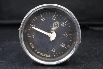 Тахометр б/у калибр 0-3500 винтажный KW Kenworth об/мин - Изображение 1 из 4
