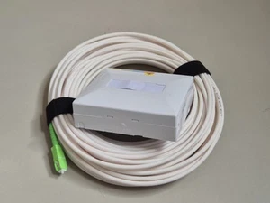 Elfcam - Fiber Optic Cable SC/APC to LC/APC OS2 Singlemode mit TPO BOX - Bild 1 von 4