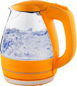 Hervidor eléctrico, calentador de agua y caldera de encimera de vidrio borosilicato de 1,5 L para - Imagen 1 de 9