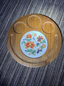 Dolphin Genuine Teakwood Tray - Picture 1 of 3