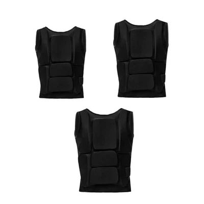 Karate Chest Guard Gear Chest Protector for Sparring Training Sanda Boxing } - Image 1 of 4