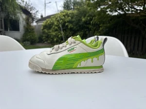 Rare PUMA Nickelodeon Slime Kids Trainers. Size UK 12. Very Good Condition. - Picture 1 of 6