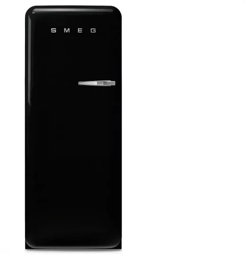 Smeg FAB28LBL6 Kühlschrank Linksanschlag Schwarz 50`s Style, 2025 Modell, freist - Bild 1 von 1