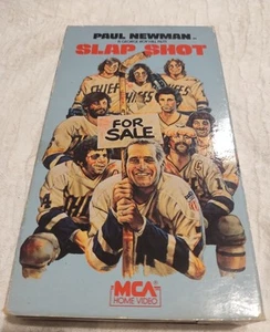 Slap Shot 1985 (Paul Newman) VHS Rated R Language Not Suitable For Children - Picture 1 of 3
