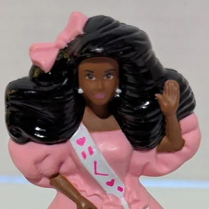 1991’s McDonald’s Happy Meal Juguete Barbie Figura de Plástico Vestido Rosa Mattel - Imagen 1 de 6