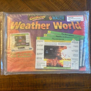 GeoSafari Weather World Cards Complete Pack Brand New - Picture 1 of 2
