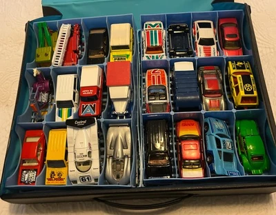 Matchbox Case  w/ 48 Vintage Cars Lot , Cars In Excellent Shape, 60-80’s - Image 1 of 4